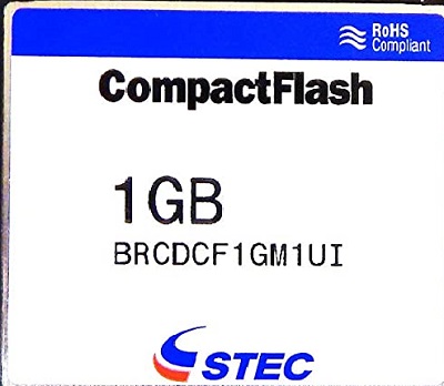 BRCDCF1GM1UI CompactFlash 1GB STEC Memory Card